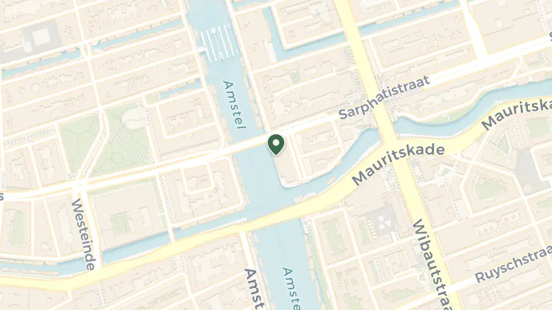 Map of Professor Tulpplein 1, 1018 GX Amsterdam