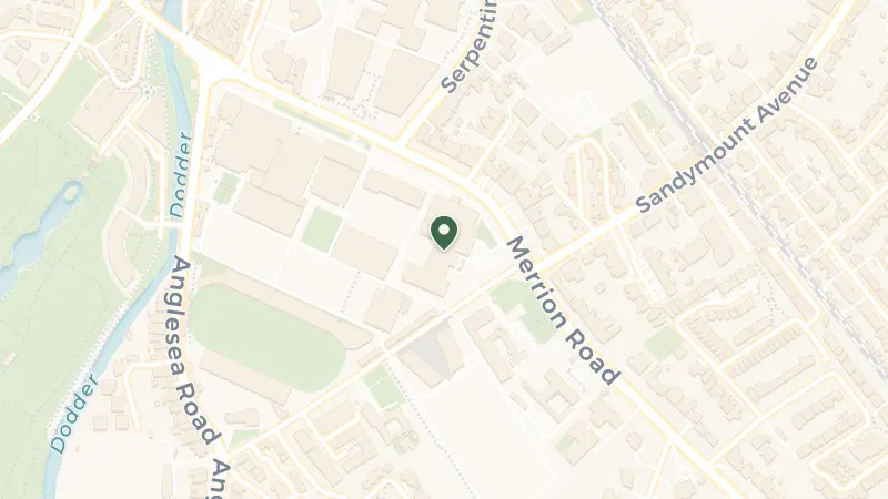 Map of Simmonscourt Rd, Ballsbridge, Dublin, Ireland