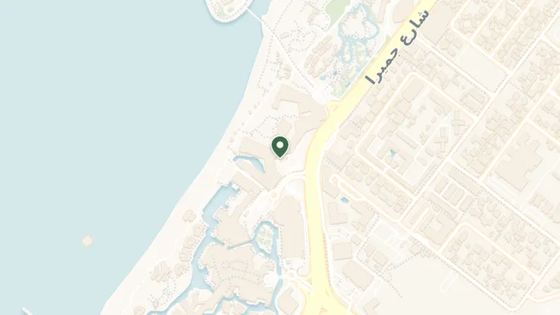 Map of Jumeira St - Umm Suqeim Third - Umm Suqeim 3 - Dubai - United Arab Emirates