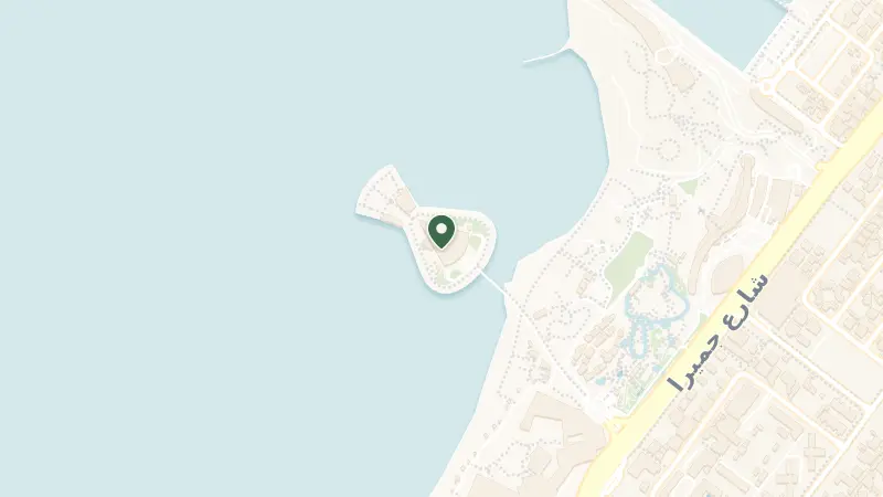 Map of Dubai - Umm Suqeim Third - Umm Suqeim 3 - Dubai - United Arab Emirates