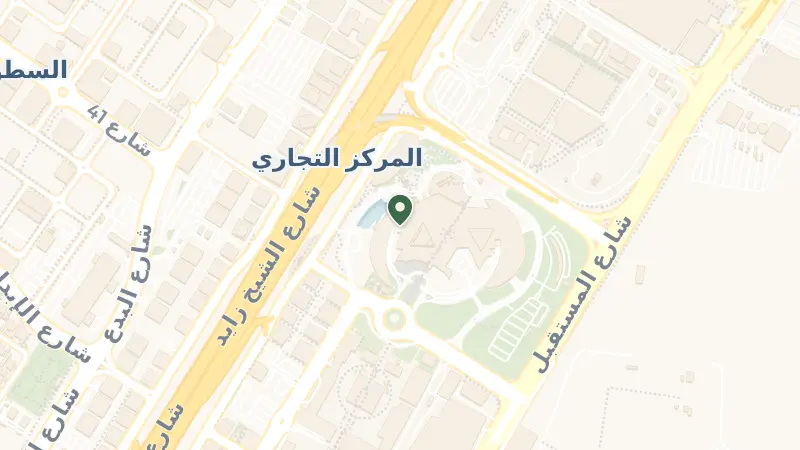 Map of Sheikh Zayed Rd - Trade Center Second - Dubai - United Arab Emirates