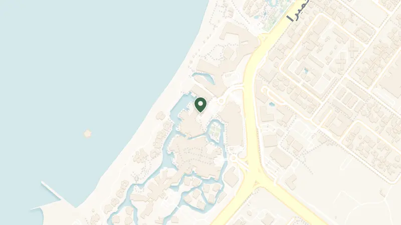 Map of 45PP+39 - Jumeira St - Madinat Jumeirah - Umm Suqeim 3 - Dubai - United Arab Emirates