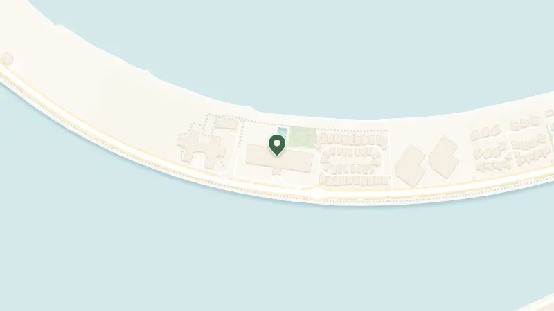 Map of Crescent Rd - The Palm Jumeirah - Dubai - United Arab Emirates