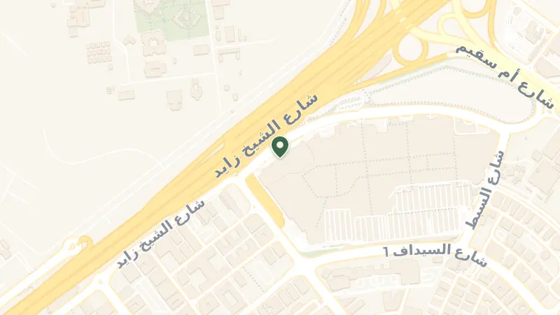 Map of Mall of The Emirates - Sheikh Zayed Rd - Al Barsha First - Al Barsha - Dubai - United Arab Emirates