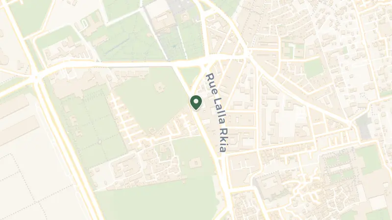 Map of 6 Rue Sidi Mimoun، Place Ben Tachfine، Marrakech 40000, Morocco