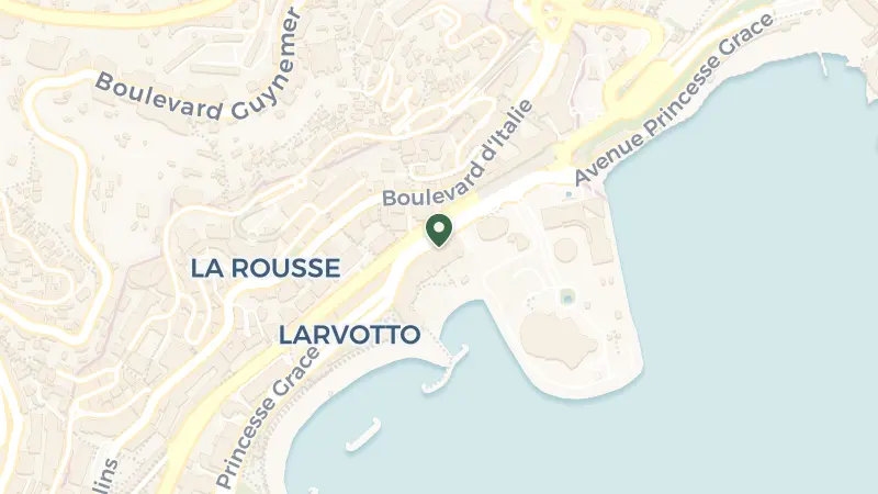 Map of 22 Av. Princesse Grace, 98000 Monaco