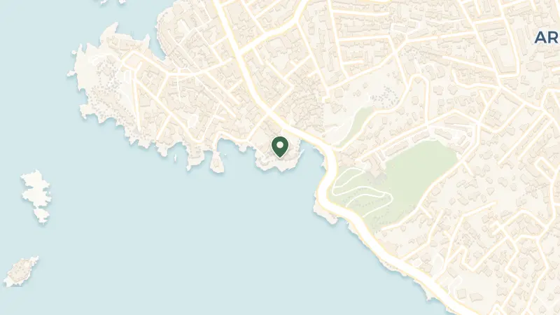 Map of 17 Rue des Braves Anse de Maldormé, 156 Cor Président John Fitzgerald Kennedy, 13007 Marseille, France