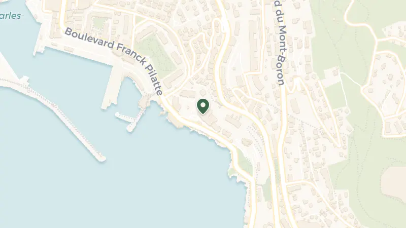 Map of 29 Bd Franck Pilatte, 06300 Nice, France