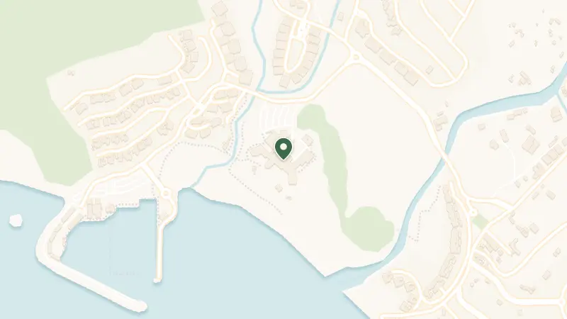 Map of 800 meters west of Herradura entrance, Puntarenas Province, Playa Herradura, 60101, Costa Rica
