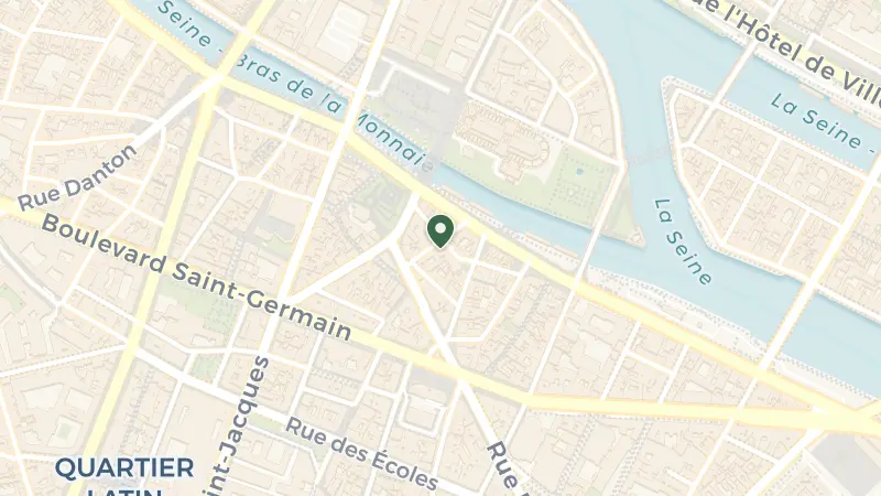 Map of 7 Rue de l'Hôtel Colbert, 75005 Paris, France