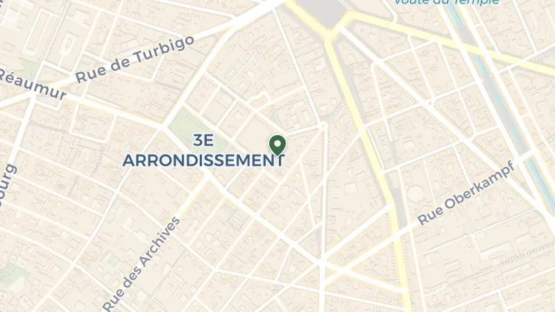 Map of 26 Rue de Picardie, 75003 Paris, France