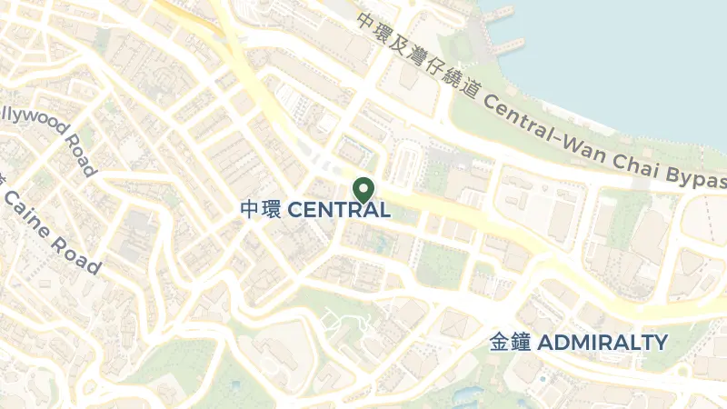Map of 5 Connaught Road, Central, Hong Kong