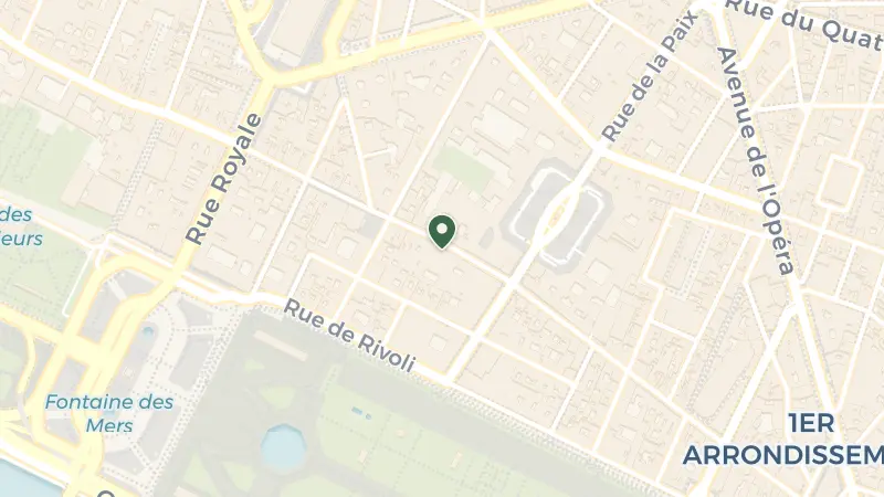 Map of 251 Rue Saint-Honoré, 75001 Paris, France