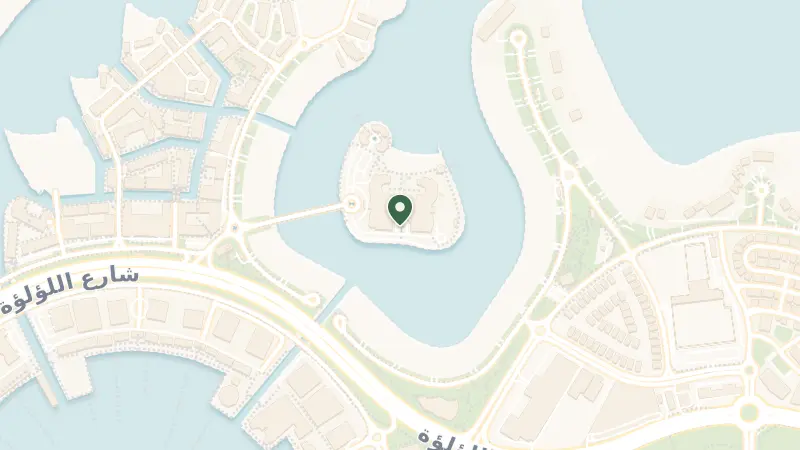 Map of The Pearl - Doha Costa Malaz Bay, Marina Drive، الدوحة، Qatar