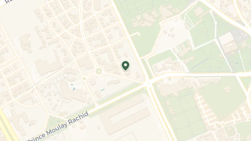 Map of Av. Echouhada et, Rue du Temple, Marrakesh 40000, Morocco