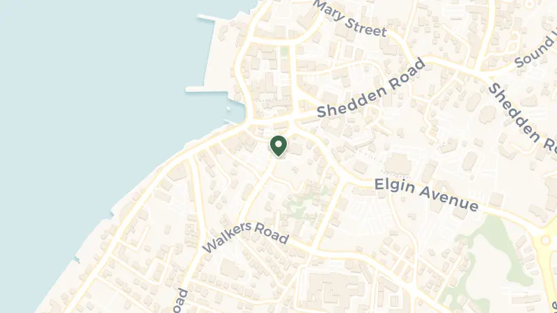 Map of 63 Goring Ave, George Town KY1-1105, Cayman Islands