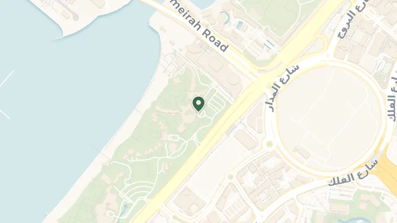 Map of King Salman Bin Abdulaziz Al Saud St - Al Safouh Second - Dubai - United Arab Emirates