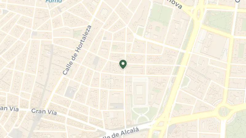 Map of C. del Barquillo, 21, Centro, 28004 Madrid, Spain