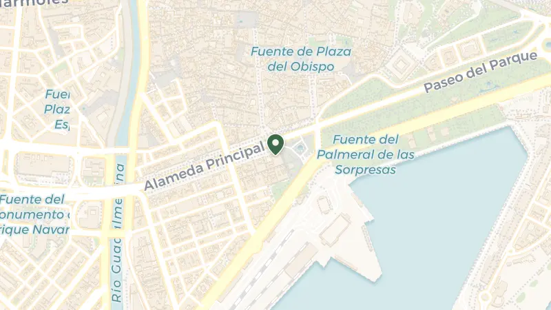 Map of Alameda Principal, 1, Distrito Centro, 29001 Málaga, Spain