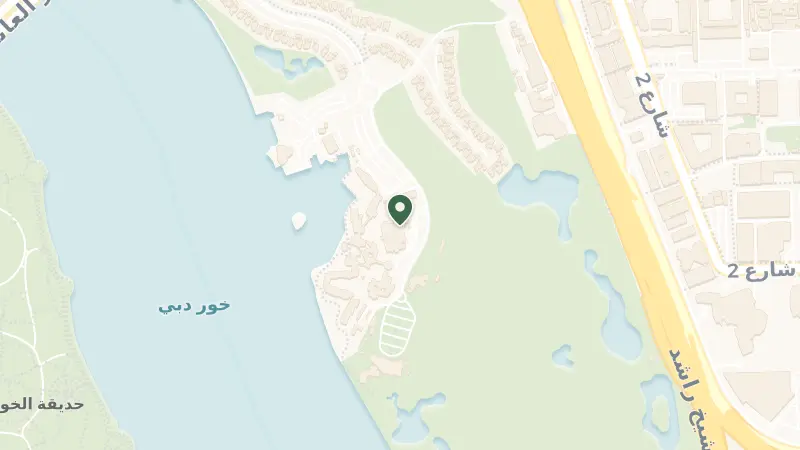 Map of Dubai Creek Club St - Port Saeed - Deira - Dubai - United Arab Emirates