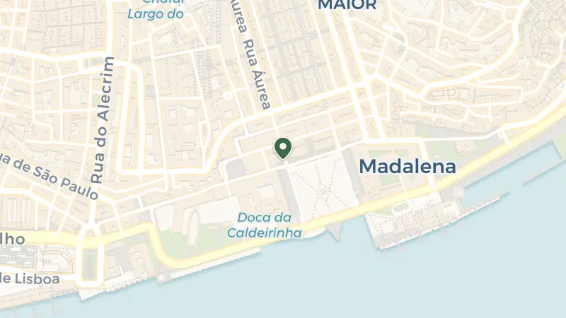 Map of Praça do Comércio 31 34, 1100-148 Lisboa, Portugal