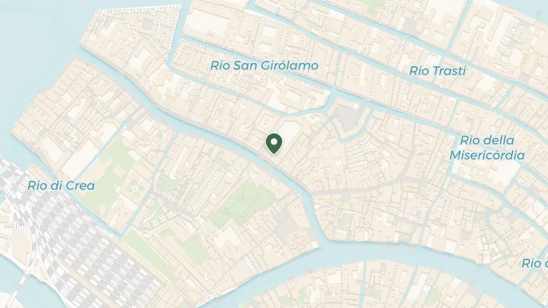 Map of Fondamenta Cannaregio, 1105, 30121 Venezia VE, Italy