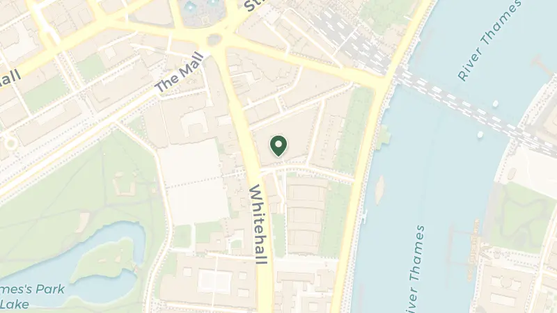 Map of 57 Whitehall, London SW1A 2BX, UK