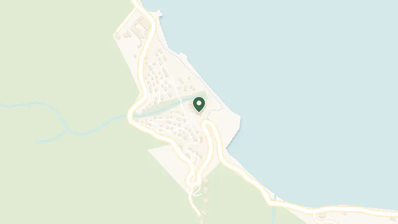 Map of Anse Takamaka, Praslin Island, Seychelles