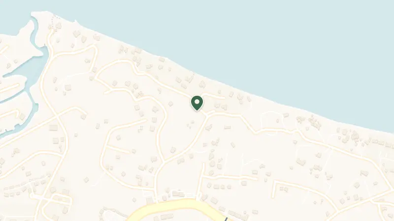 Map of 1 Blue Mountain Road, TKCA 1ZZ, Turks & Caicos Islands