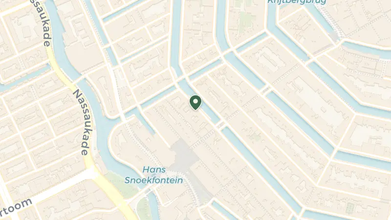 Map of Prinsengracht 432 – 436, 1017 KE Amsterdam