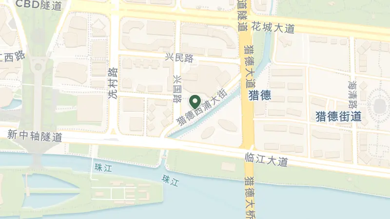 Map of 6 Zhu Jiang Dong Lu, Tian He Qu, Guang Zhou Shi, Guang Dong Sheng, China, 510655