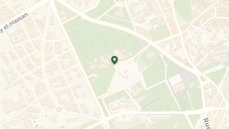 Map of Rue Abou Abbas El Sebti، Marrakech 40000, Morocco