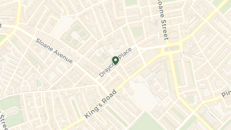Map of 29-31 Draycott Pl, London SW3 2SH, UK