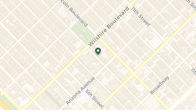 Map of 700 Wilshire Blvd, Santa Monica, CA 90401, USA