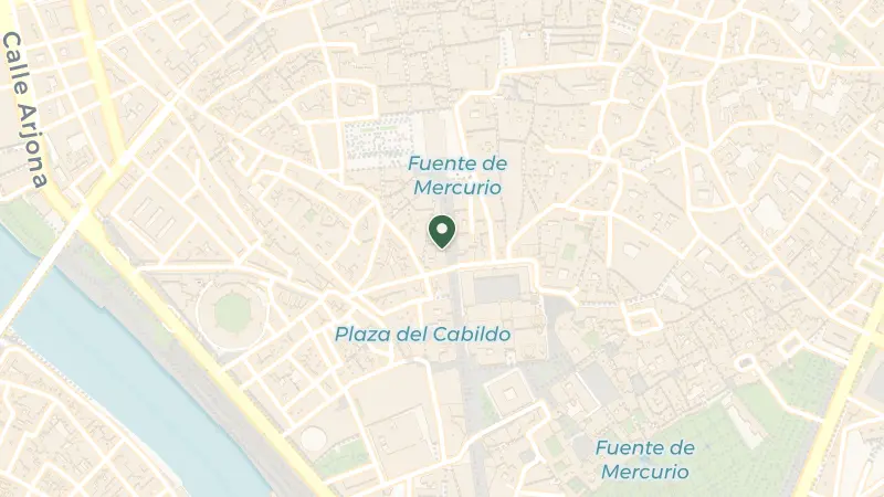 Map of Av. de la Constitución, 12, Casco Antiguo, 41001 Sevilla, Spain
