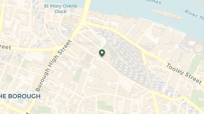 Map of 31 St Thomas St, London SE1 9QU, UK