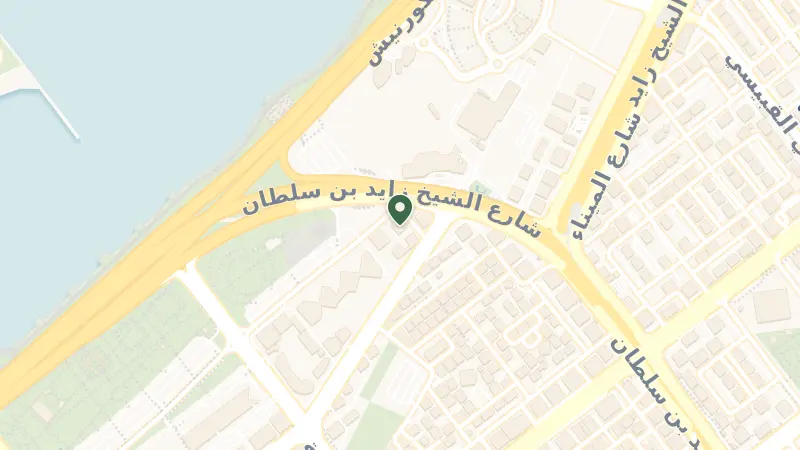Map of F9X9+M9G Capital Plaza Complex - Corniche Rd E - Al Danah - E9 01 - Abu Dhabi - United Arab Emirates
