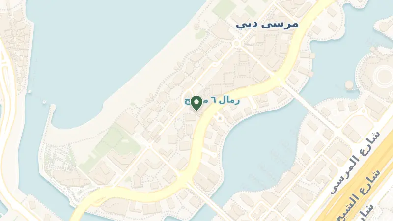 Map of The Walk - Marsa Dubai - Jumeirah Beach Residence - Dubai - United Arab Emirates