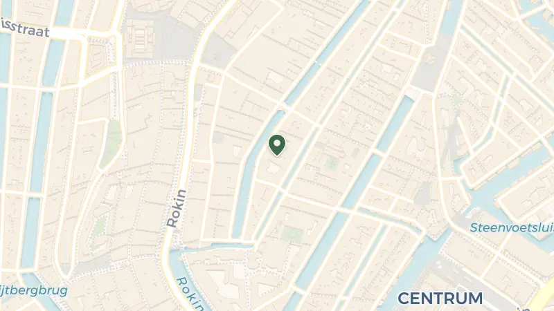 Map of Oudezijds Voorburgwal 197, 1012 EG Amsterdam