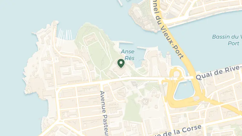 Map of 36 Bd Charles Livon, 13007 Marseille, France