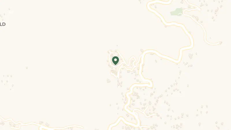 Map of New Castle Road Irish Town, Jamaica