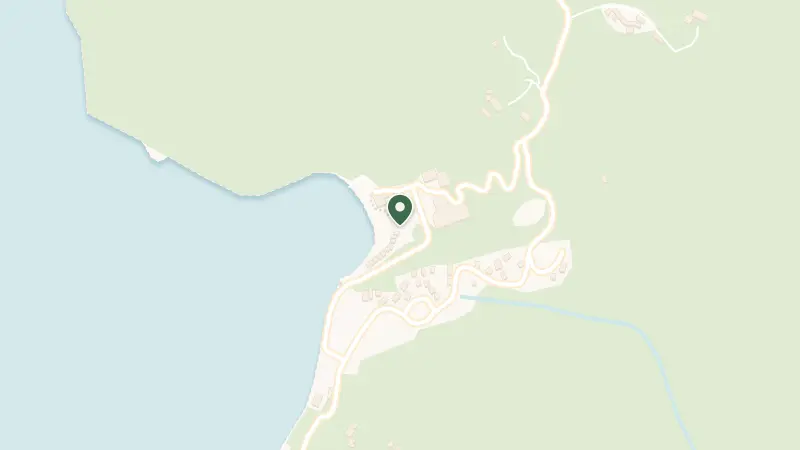 Map of Val Des Pitons Forbidden Beach La Baie de Silence, St Lucia