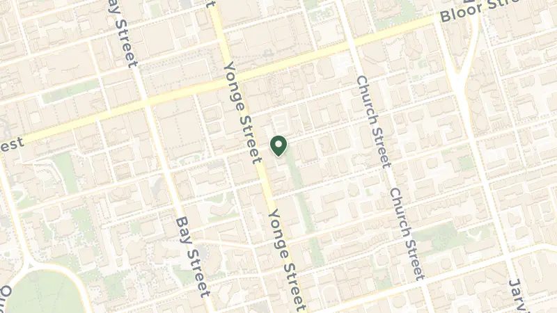 Map of 15 Charles St E, Toronto, ON M4Y 1S1, Canada