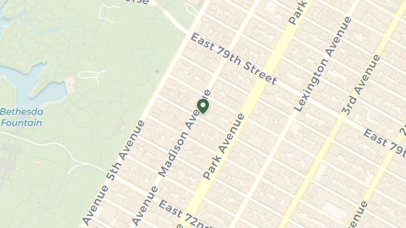Map of 35 E 76th St, New York, NY 10021, USA