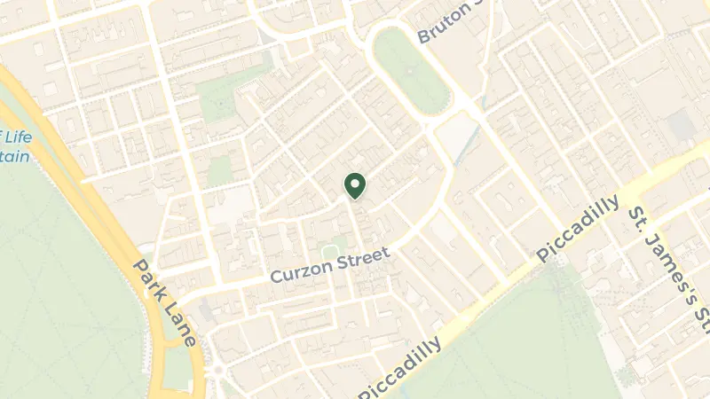 Map of 35 Charles St, London W1J 5EB, UK
