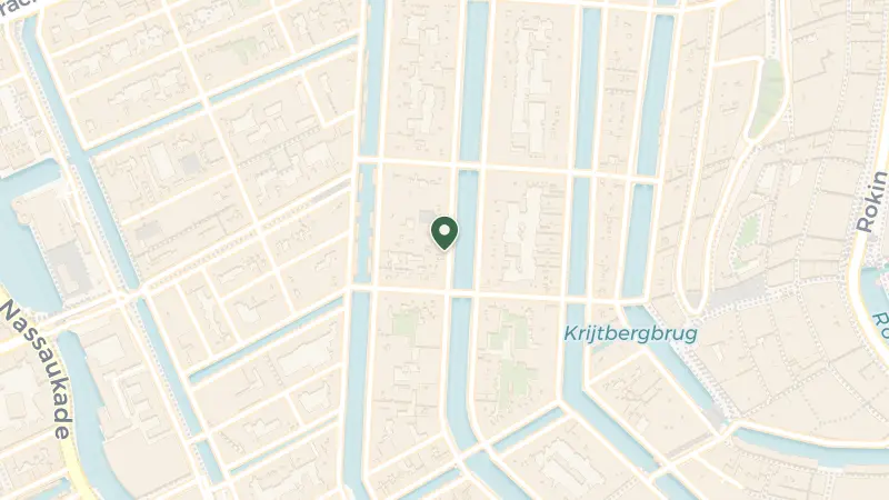 Map of Keizersgracht 384, 1016 GA Amsterdam