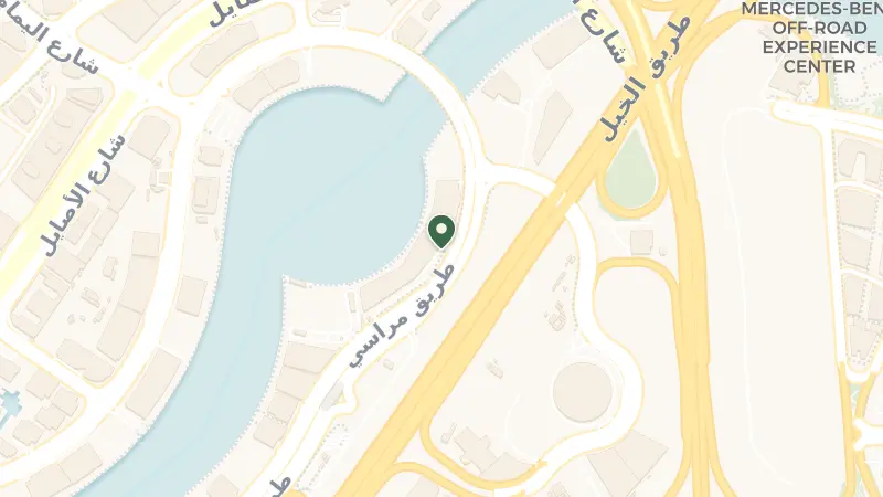 Map of Marasi Dr - Business Bay - Dubai - United Arab Emirates