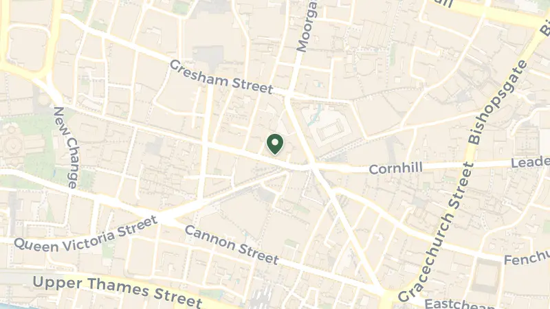 Map of 27 Poultry, London EC2R 8AJ, UK