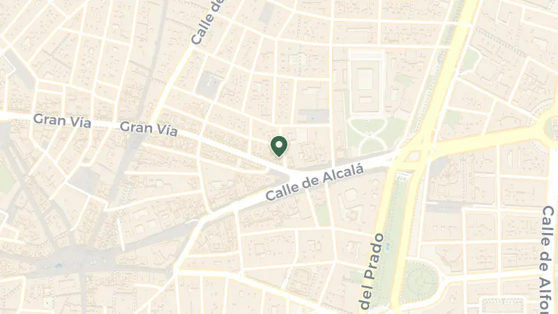 Map of C. del Marqués de Valdeiglesias, 1, Centro, 28004 Madrid, Spain
