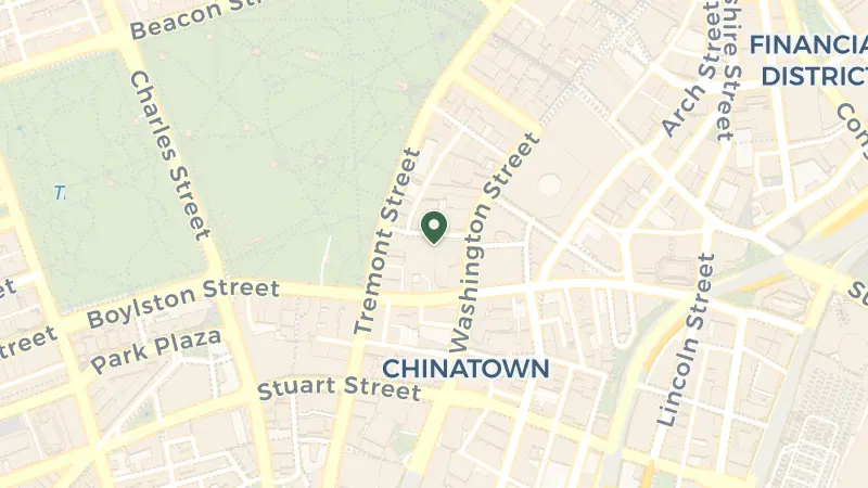 Map of 10 Avery St, Boston, MA 02111, USA